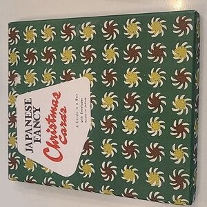 Vintage Japanese Christmas Cards New in Box.